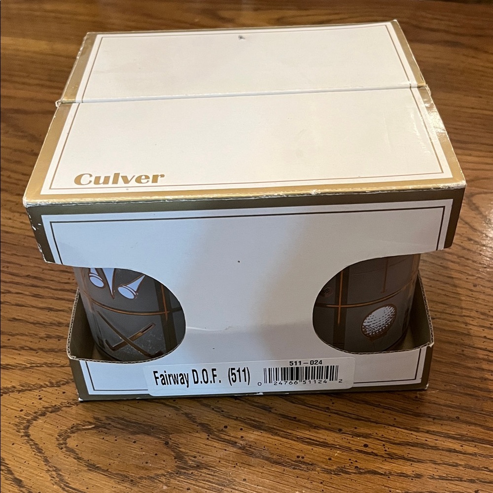 Culver Fairway Double Old Fashioned‎ Glasses
